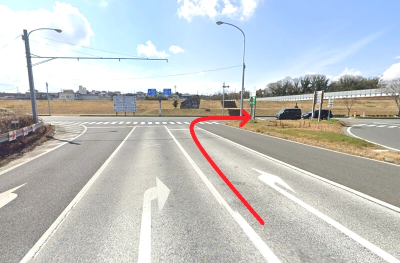 タカラスタンダード 熊本ショールームまでの車の経路