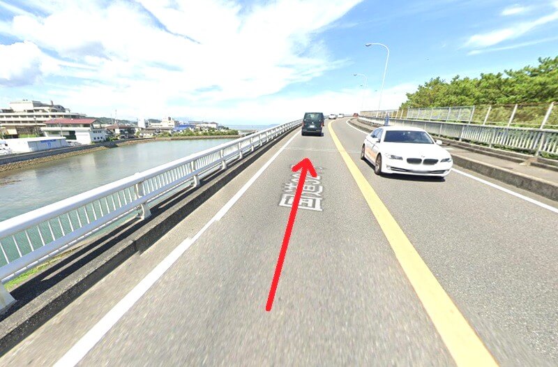 タカラスタンダード 天草ショールームまでの車の経路