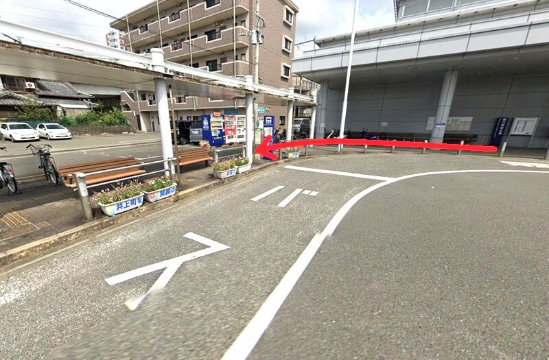 タカラスタンダード 八代ショールームまでの徒歩経路