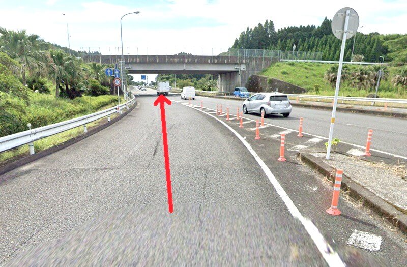 タカラスタンダード 宮崎ショールームまでの車の経路