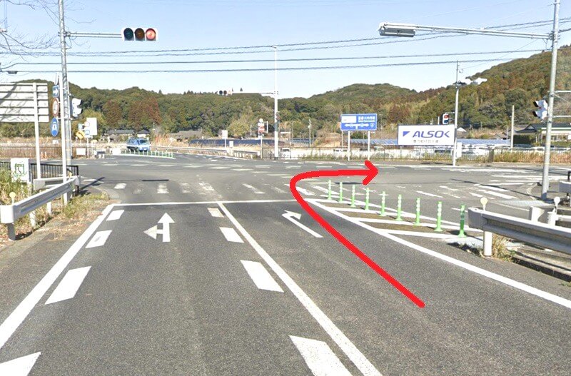 タカラスタンダード 川内ショールームまでの車の経路