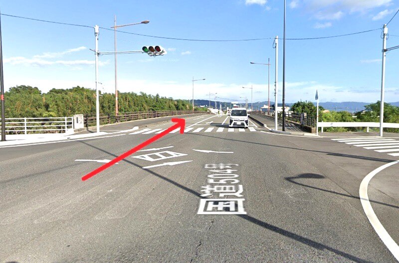 タカラスタンダード 国分ショールームまでの車の経路