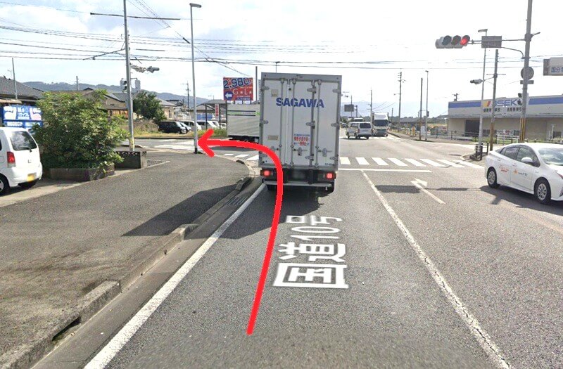 タカラスタンダード 国分ショールームまでの車の経路