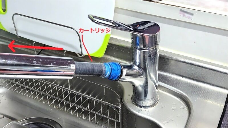 LIXIL(リクシル)浄水カートリッジ JF-K11の交換方法