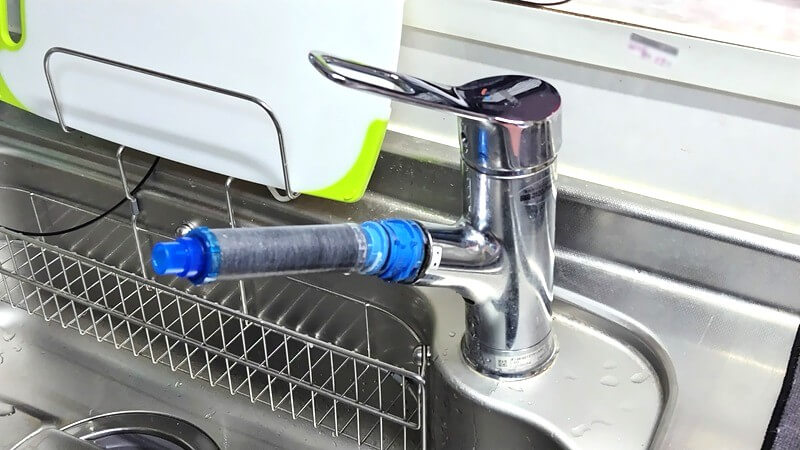 LIXIL(リクシル)浄水カートリッジ JF-K11の交換方法