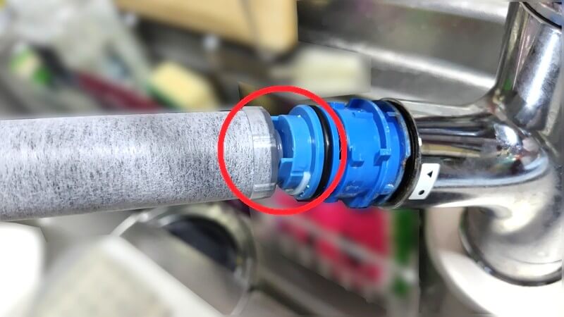 LIXIL(リクシル)浄水カートリッジ JF-K11の交換方法