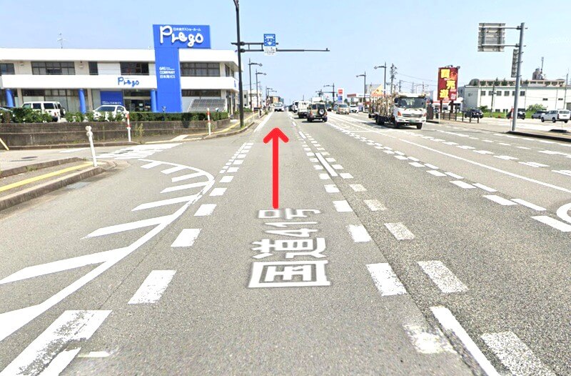 タカラスタンダード 富山ショールームまでの車の経路