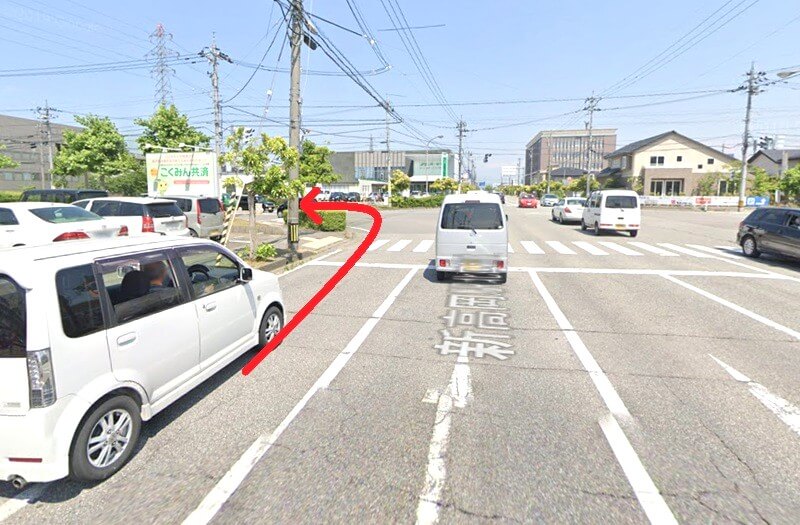 タカラスタンダード 高岡ショールームまでの車の経路