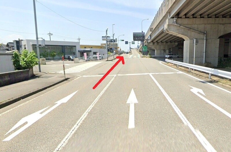 タカラスタンダード 金沢ショールームまでの車の経路