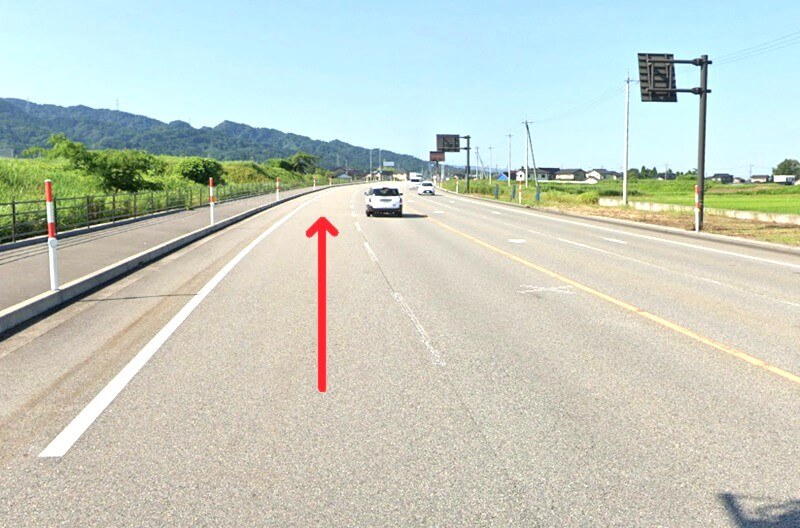 タカラスタンダード 能登ショールームまでの車の経路