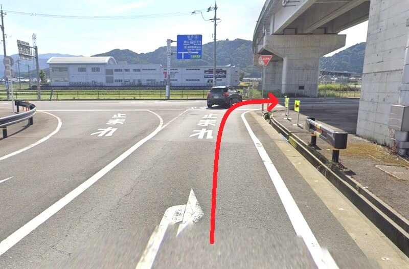 タカラスタンダード 福井ショールームまでの車の経路