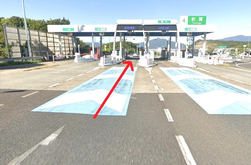 タカラスタンダード 敦賀ショールームまでの車の経路