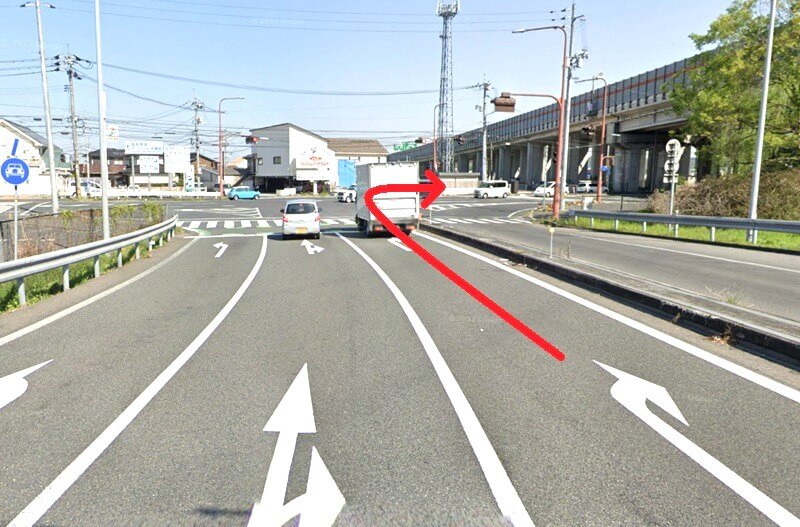 タカラスタンダード 倉敷ショールームまでの車の経路