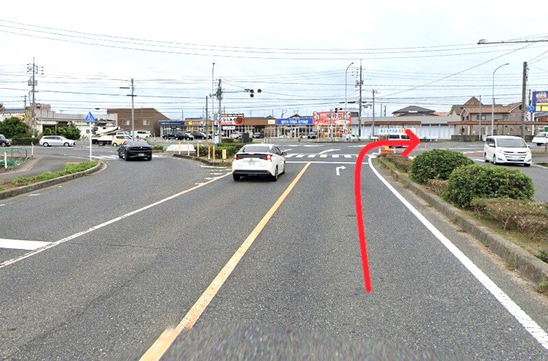 タカラスタンダード 倉敷ショールームまでの車の経路