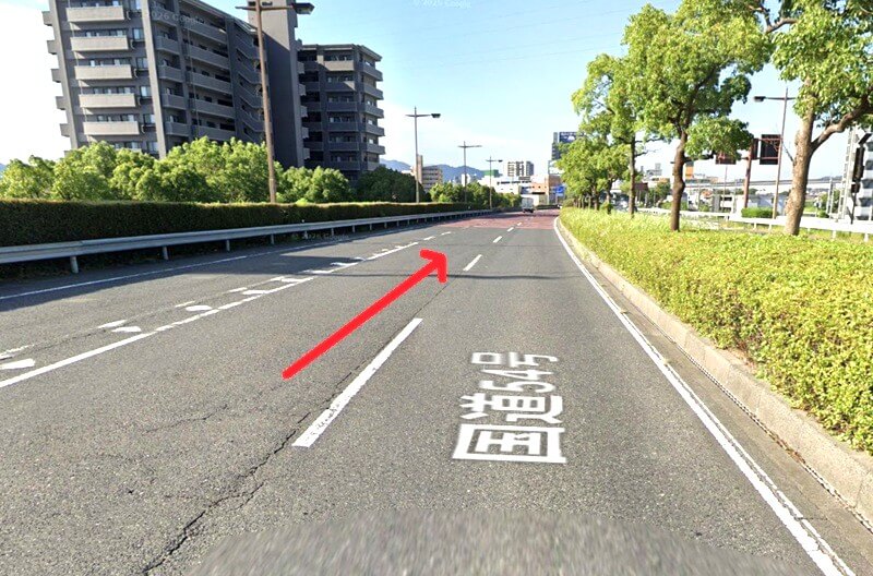 タカラスタンダード 安佐南ショールームまでの車の経路