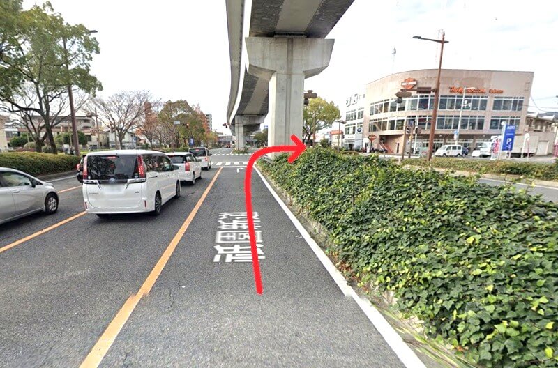 タカラスタンダード 安佐南ショールームまでの車の経路