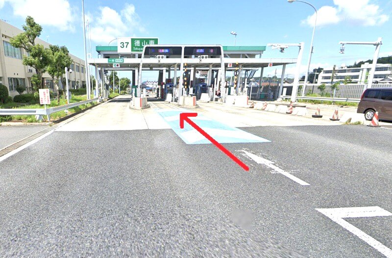 タカラスタンダード 周南ショールームまでの車の経路