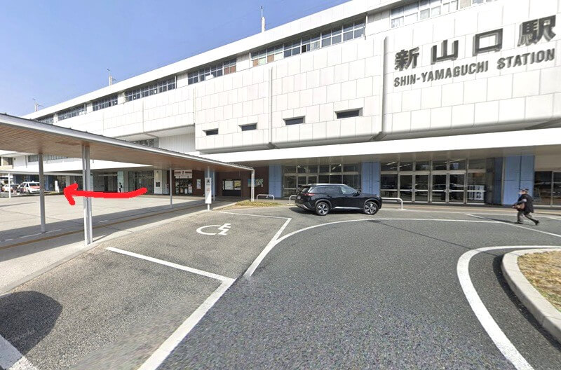 タカラスタンダード 山口ショールームまでの徒歩経路