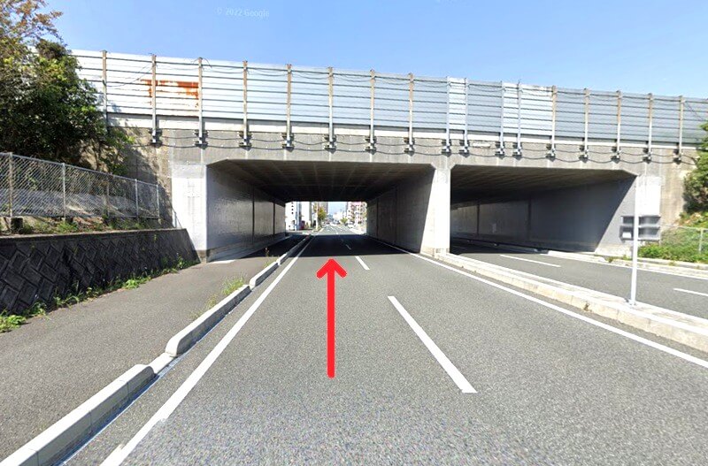 タカラスタンダード 下関ショールームまでの車の経路