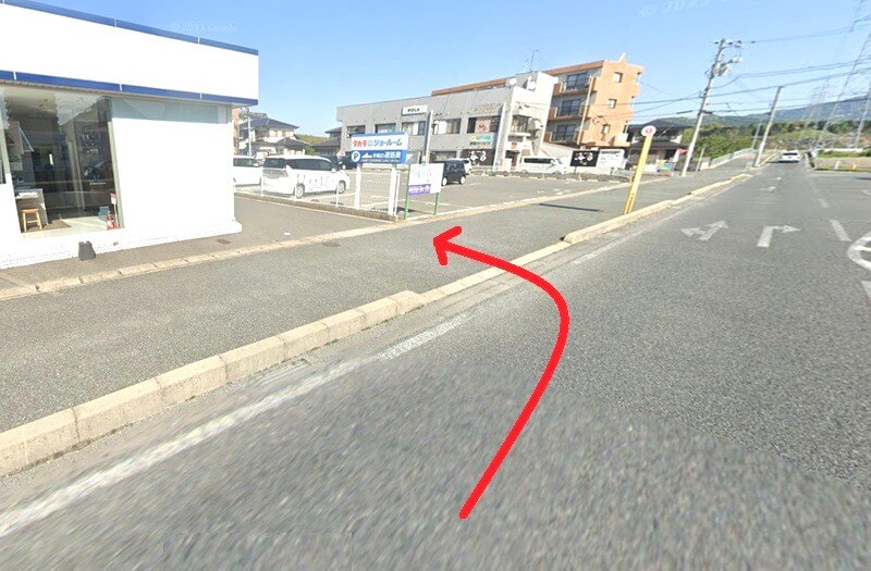 タカラスタンダード 下関ショールームまでの車の経路