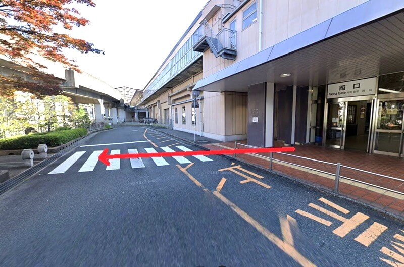 タカラスタンダード 下関ショールームまでの徒歩経路