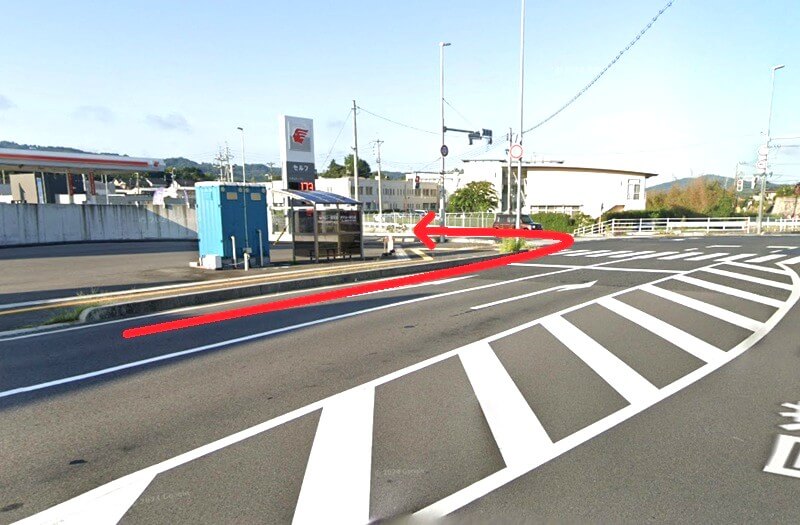 タカラスタンダード 松江ショールームまでの車の経路