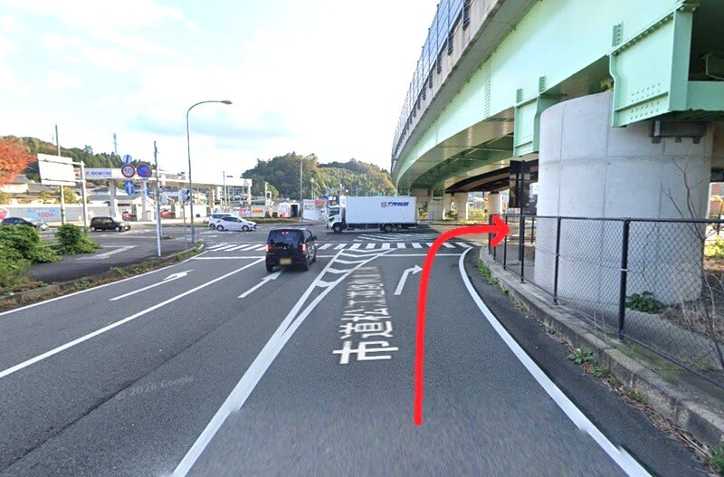 タカラスタンダード 松江ショールームまでの車の経路