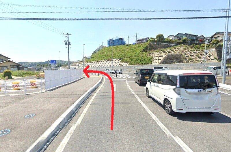 タカラスタンダード 松江ショールームまでの車の経路