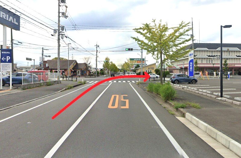 タカラスタンダード 鳥取ショールームまでの車の経路