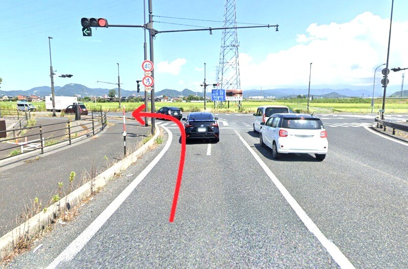 タカラスタンダード 鳥取ショールームまでの車の経路