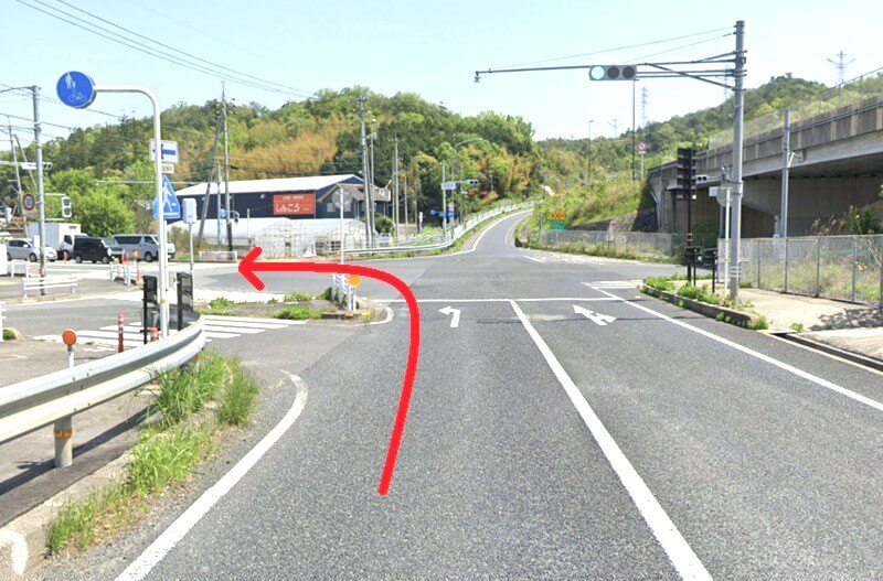 タカラスタンダード 米子ショールームまでの車の経路