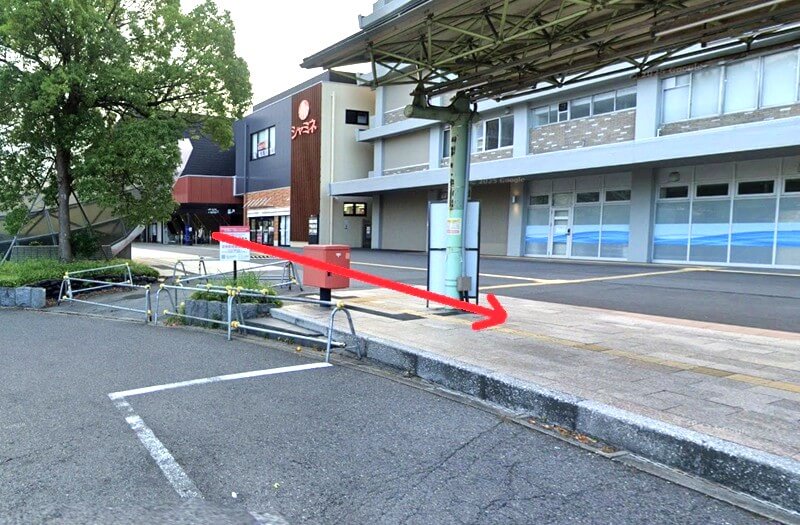 タカラスタンダード 米子ショールームまでの徒歩経路