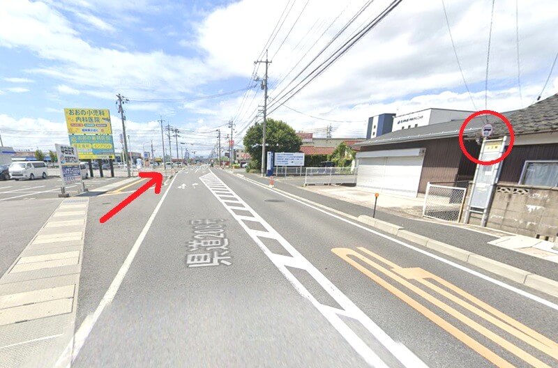 タカラスタンダード 米子ショールームまでの徒歩経路