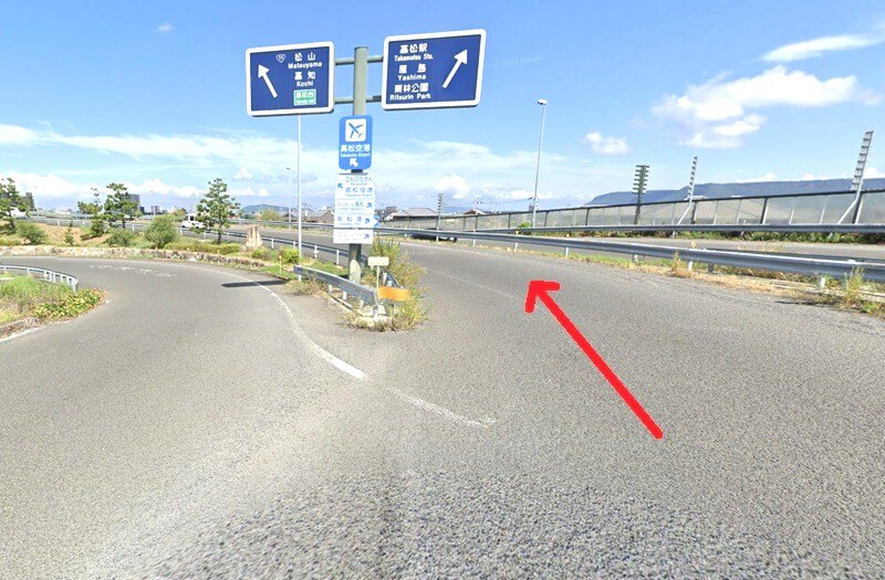 タカラスタンダード 高松ショールームまでの車の経路