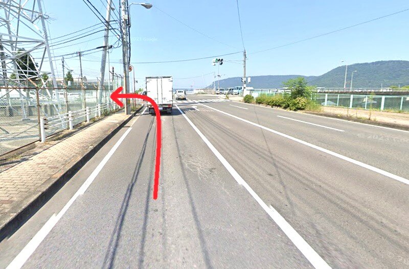 タカラスタンダード 高松ショールームまでの車の経路