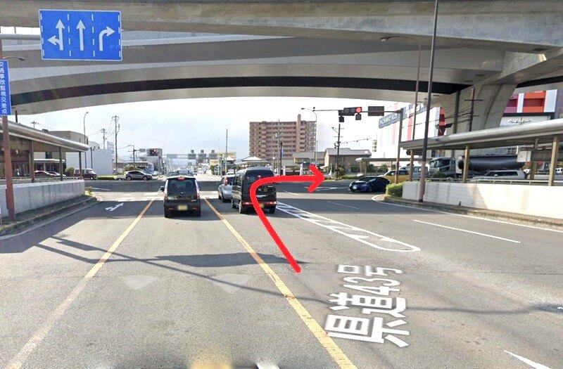 タカラスタンダード 高松南ショールームまでの車の経路