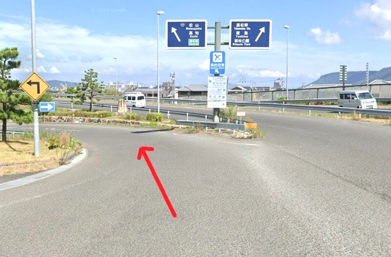 タカラスタンダード 高松南ショールームまでの車の経路