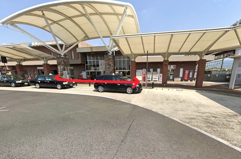 タカラスタンダード 新居浜ショールームまでの徒歩経路