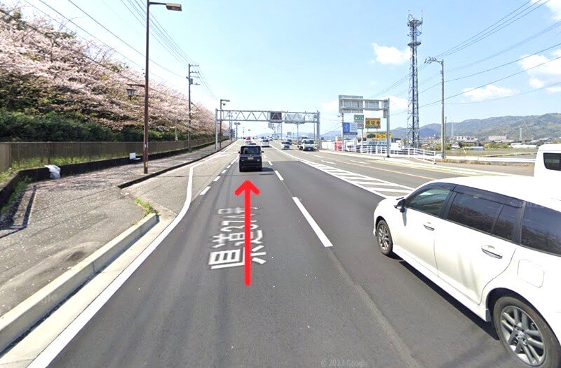 タカラスタンダード 高知ショールームまでの車の経路