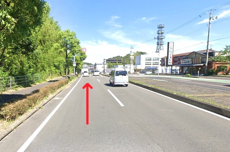 タカラスタンダード 中村ショールームまでの車の経路