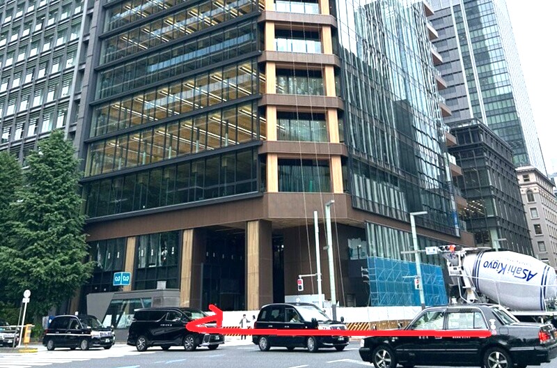 トクラスサロン東京までの徒歩経路