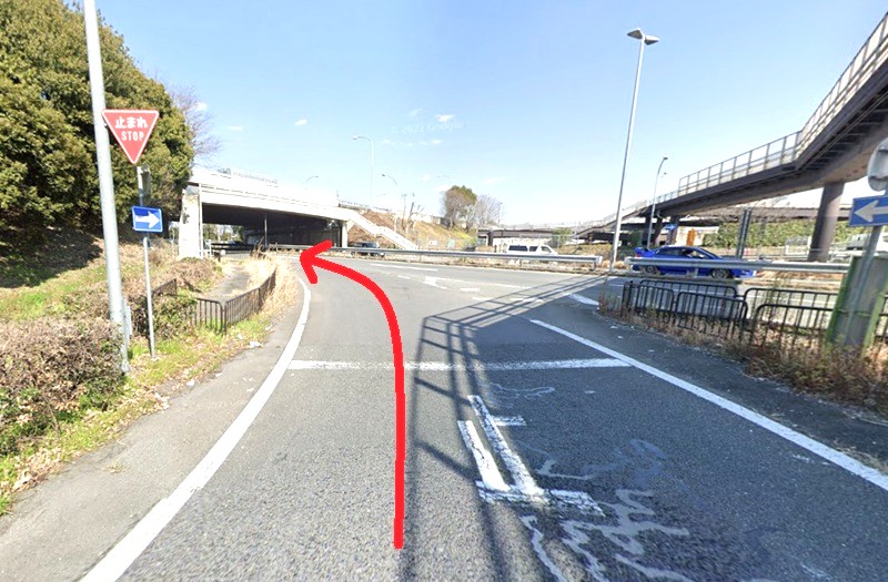 トクラス ショールーム京都までの車の経路