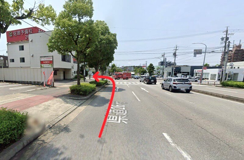 トクラス ショールーム岡崎までの車の経路