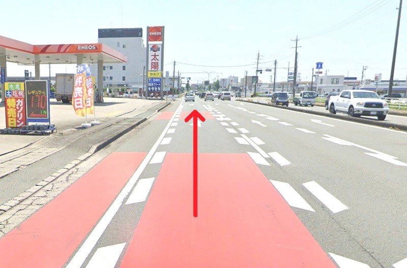 トクラス ショールーム浜松までの車の経路
