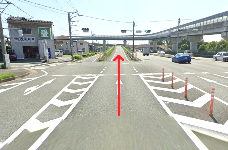 トクラス ショールーム浜松までの車の経路