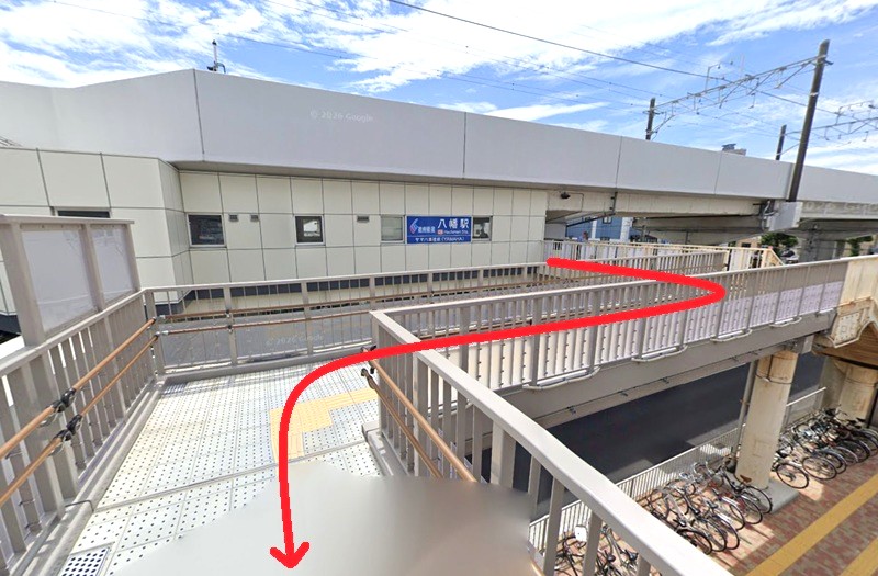 トクラス ショールーム浜松までの徒歩経路