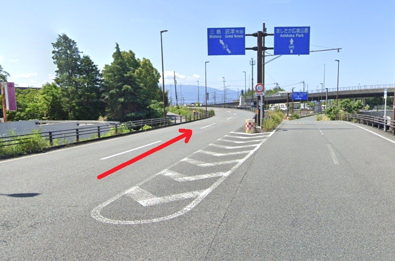 トクラス ショールーム静岡（提携店）テクパルショールームまでの車の経路