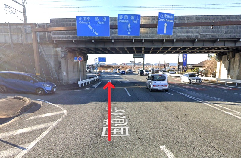 トクラス ショールーム静岡（提携店）テクパルショールームまでの車の経路