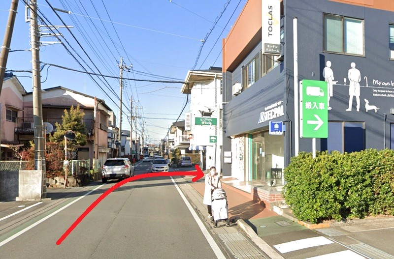 トクラス ショールーム静岡（提携店）テクパルショールームまでの車の経路
