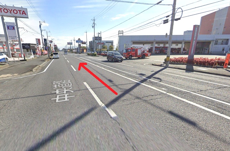トクラス ショールーム三重までの車の経路